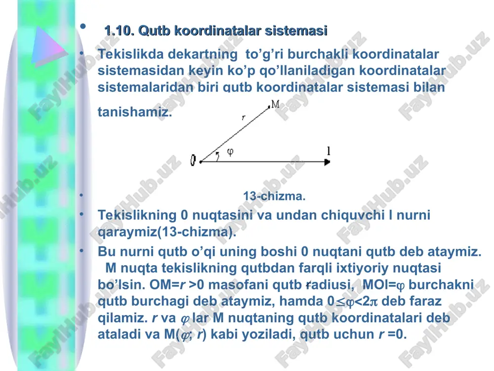 koordinata burchagi nuqta koordinatasi - Page 4