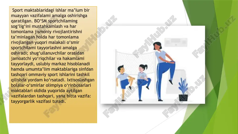 sport maktablarida mashg’ulotlarni tashkillashtirish va o’tkazish uslublari . - Page 4