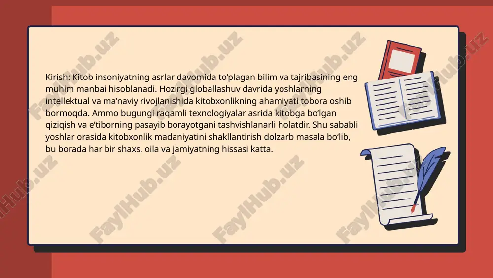 technical science research in uzbekistan, 2(1), 31-43. mahmudova nigora hikmatovna. (2024). influence of family environment on personal socialization. multidisciplinary journal of science and technology, 4(3), 164–170. hikmatovna, m. n. (2024). content of the international eʼtiboringiz uchun rahmat ! resource page slide 1 slide 2 slide 3 slide 4 slide 5 slide 6 slide 7 slide 8 slide 9 slide 10 slide 11 slide 12 slide 13 slide 14 slide 15 slide 16