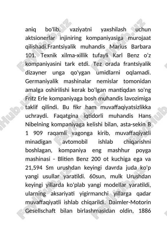 an so'ng barcha bolalari, konsulning qizi, mercedes va mulk (yatlar, uylar, mehmonxona va kazino), birinchi mercedes-35psda 5913 sm3 hajmli to'rt silindrli dvigatel bor edi [14] asosiy birliklarning mumtoz rejasi va zamonaviy (ko'rinishida) ko'rinishi bir yil o'tib dunyo n ostida yanada rivojlangan dizayn nomi "mercedes - oddiy" - va mercedes-toro tashqari ti, bu ketma-ket "40 / 45ps mercedes" - deb ataladi eng mashhur predstavitepi turlarini kengaytirilgan 65ps »va 6785 sm dvigatel quvvati bilan ta'minlandi. bu esa o'z navbatida soatiga 90 km / soat tezlikka erishishga imkon beradigan 6785 sm3 va 9235 sm3 ga ega bo'lgan motorlar. birinchi jahon urushidan oldin, daimler-motor-gesellschaft turli xil motorlar bilan o'z avtomobillarini ishlab chiqarishga muvaffaq bo'ldi (1 568 sm3 dan 9575 sm3 gacha bo'lgan iste'molchilar uchun mo'ljallangan). urushdan so'ng gottlieb daimlerning o'g'li pol dimper kompressor bilan tajriba o'tkazishga kirishdi, bu esa bir yarim marotaba ko'proq kuchga ega bo'lish imkonini beradi. dvigatel rnabhoro zksperimenty olib, 1923 r0du …