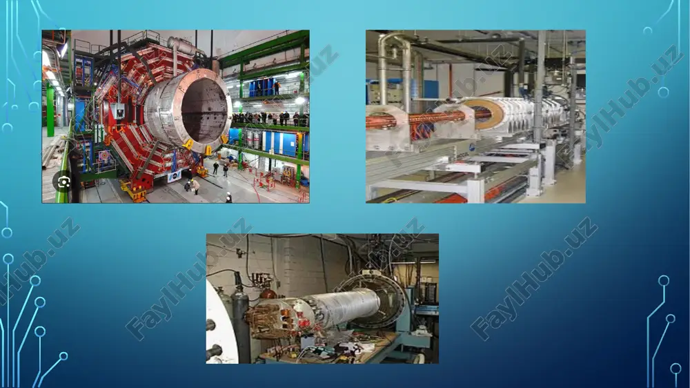 s • s.s. ibrohimov — zamonaviy fizikaviy asboblar, toshkent: oliy ta’lim, 2021. • cern (european organization for nuclear research) — lhc vacuum system overview, https://h ome.cern • l. meunier — vacuum technology in particle accelerators, cern accelerator school, 2017. • wikipedia — roughing pump, https://en.wikipedia.org/wiki/roughing_pump • leybold gmbh — vacuum pumps and systems technical guide, 2020. • varian inc. — high vacuum measurement and control handbook, 2008. • a. roth — vacuum technology, north-holland publishing, 1990. • chatgpt- kerakli maqolalarni qidirish va tarjima qilish uchun foydalanildi. https://home.cern/ https://home.cern/ https://en.wikipedia.org/wiki/roughing_pump e’tiboringiz uchun rahmat gaz bosimlarini o’lchash reja tezlatgichlarda vakuum tizim va bosim slide 4 slide 5 vakuum tizim vakuum nasoslari vakuum daraja vakuummetrlar slide 10 slide 11 slide 12 slide 13 slide 14 tezlatgichlarda gaz bosmini nazorat qilishning amali ahamiyati slide 16 slide 17 xulosa foydalanilgan adabiyotlar e’tiboringiz uchun rahmat