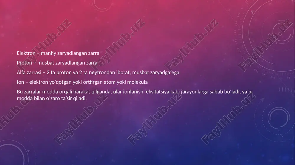 zaryatlangan zarralarning m0ddalar bilan o’zaro tasiri 2 - Page 4