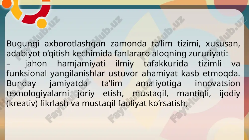 adabiyot o‘qitish metodikasi - Page 4