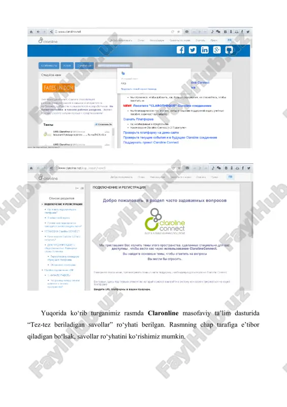 claroline masofaviy ta’lim platformasi - Page 4