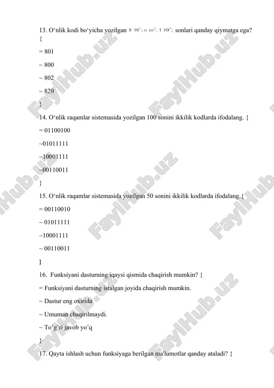 c++ tilida funksialarning vazifasi - Page 4