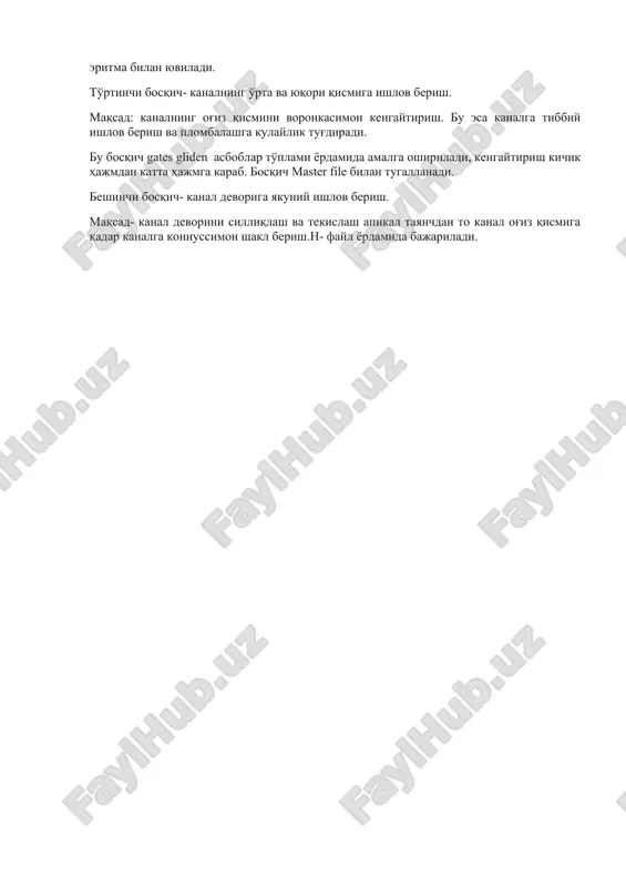 ildiz kanalini apikal-koranal kengaytirish usullari - Page 4