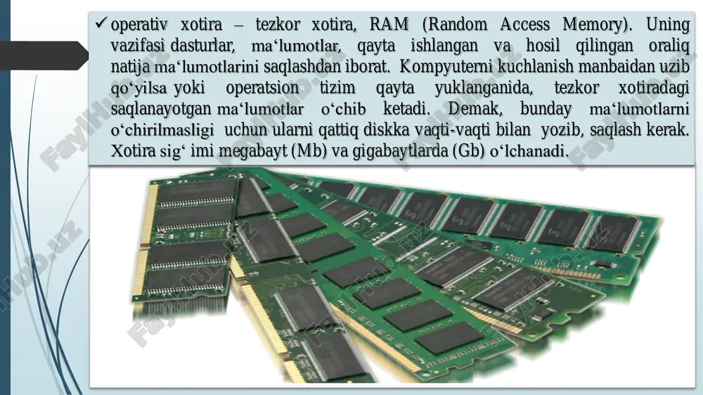 xotira qurilmalari bilan ishlash - Page 4