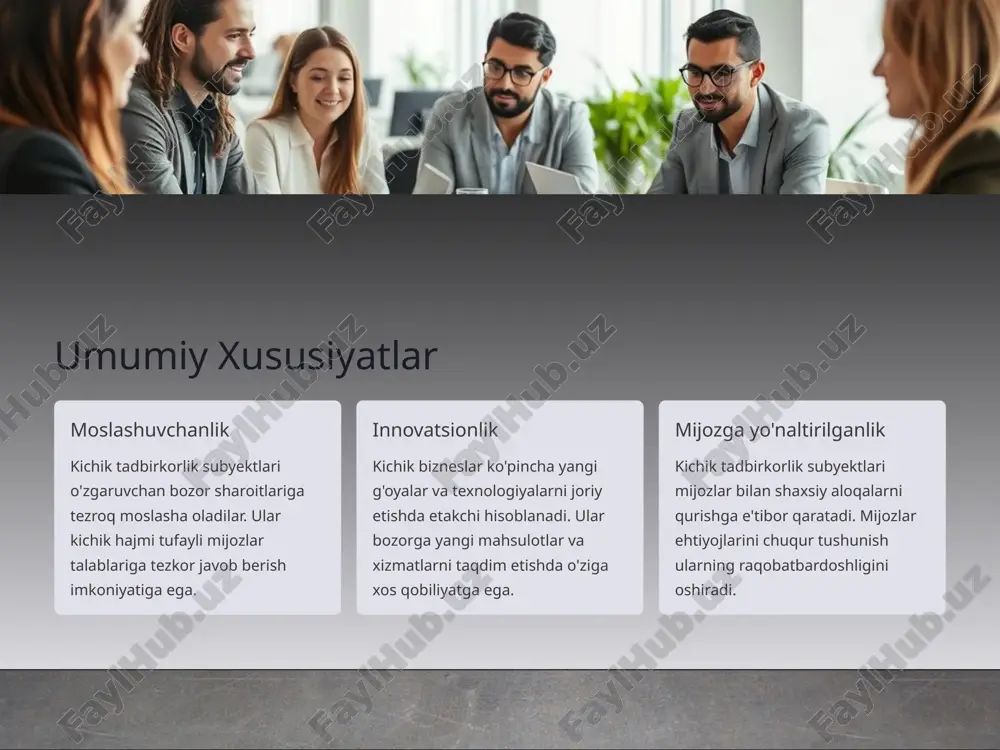 kichik tadbirkorlik subyektlari: umumiy ko‘rinish - Page 4