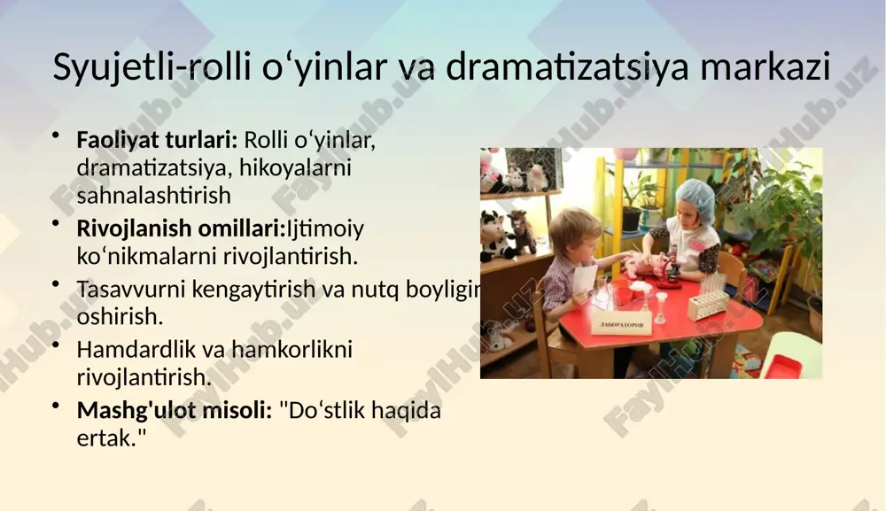 rivojlantiruvchi markazlar tashkilotish fanidan maktabgacha ta'lim - Page 4