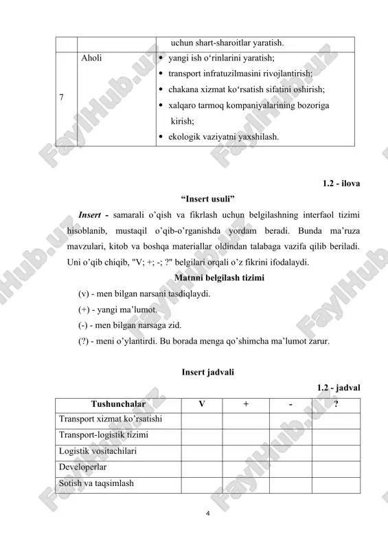 logistika tizimining transport tashkil etuvchisi - Page 4