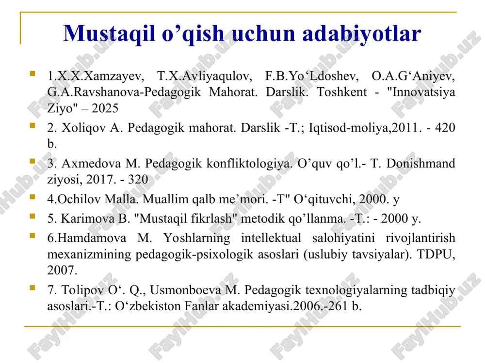 odik usullardan foydalanadi”. “novator oʻqituvchi”, oʻzining yaxlit pedagogik vosita va usullari mavjudligi bilan farqlanib turadi. shu bilan birga novator oʻqituvchilarda ilmiy tahlil, oʻziga tanqidiy koʻz bilan qaray bilish xususiyatlari ham ega boʻladi. ularning koʻpchiligida gʻoyat murakkab, boshqalar oʻziga ishonmaydigan sharoitlarda ham oʻz ishlarining toʻgʻri ekanligiga ishonch boʻladi. oʻzbekiston respublikasida yosh oʻqituvchilarning kasbiy mahorati ta’lim-tarbiya tizimini tubdan isloh qilish, uni zamon talablari darajasiga koʻtarish, milliy kadrlar tayyorlashning yangi tizimini barpo etish, kelajak uchun barkamol, salohiyatli avlodni tarbiyalash maqsadida: “ta’lim toʻgʻrisida”gi qonun 2020 yil 23-sentabrda qabul qilindi. ta’lim sohasida olib borilayotgan islohotlar samarasi yangicha fikrlaydigan, zamonaviy bilimlarga ega boʻlgan yuksak malakali pedagoglarga bogʻliq. pedagog bugungi zamon talablariga mos bilimlar sohibi, yangilangan ta’lim mazmunini egallagan boʻlishlari kerak. pedagog-oʻqituvchi oʻzining kasb-koʻnikmalari va muallimlik mahoratlarini doimo takomillashtirib borishlari shart. shaxsni tarbiyalash ishi nihoyatda murakkab faoliyat jarayoni boʻlib, juda qadimdan ushbu faoliyatga jamiyatning etuk namoyondalari jalb etilgan. mazkur holat yosh avlod tarbiyasi, uning tashkil etilishi mazmuni …