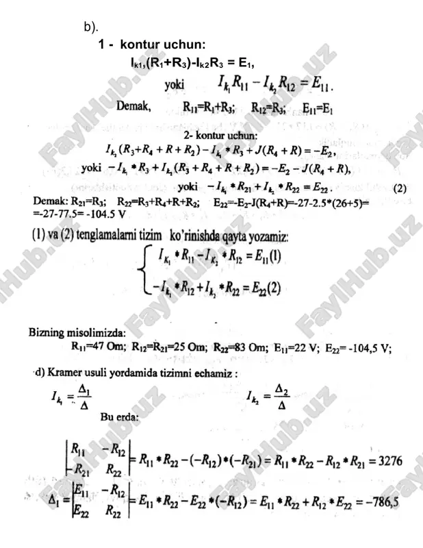 mustaqil manbali o’zgarmas tok zanjirini hisoblash - Page 4