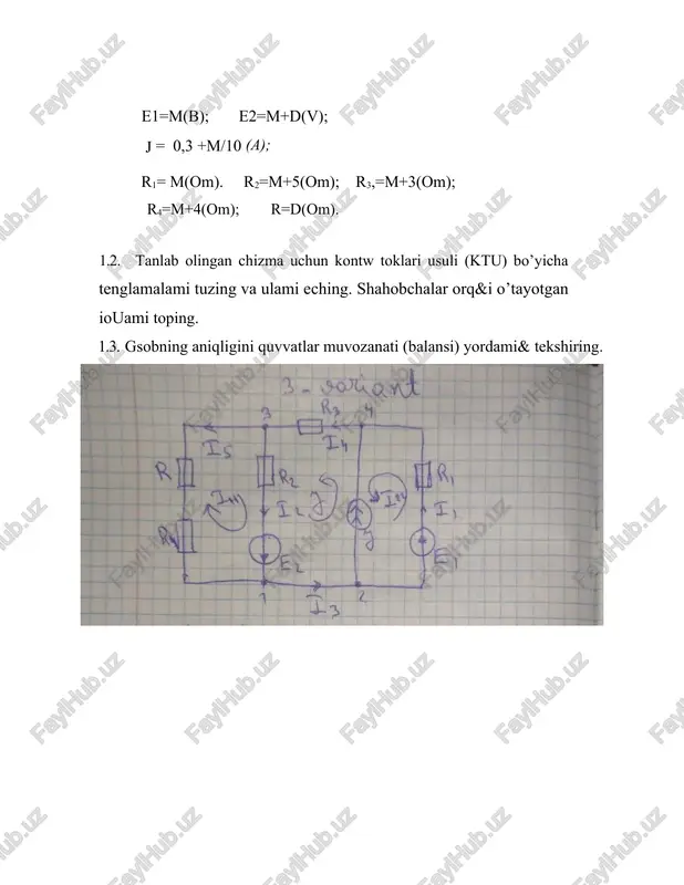 mustaqil manbali o'zgarmas tok zanjirini hisoblash - Page 4