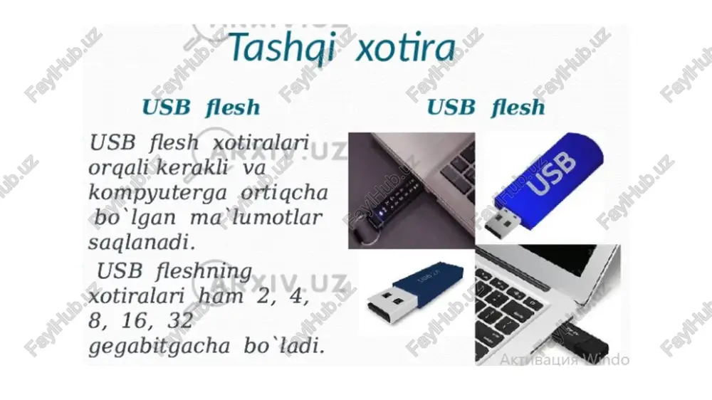 ng image16.png image17.png image18.png se darsjadvali |hemis( x | a tsnqb-admin tem; x | @ mavmypxonmewon x | © rom (read onlyme: x | © doimiyxotira quriim: x (8 kompyuterxotiralari xx = + © @ anivuz @m a dars ishlanmalar €) diplom ishlar tashqi xo tira slaydlar (maktab darsliklari { 2462 } usb flesh usb flesh bo'yicha) usb flesh xotiralari orqali kerakli va slaydlar kompyuterga ortiqcha bo‘lgan ma‘lumotlar referatlar 35884 saqlanadi. usb fleshning. ki hl urs ishlari xotiralari ham ‘2, ‘4; barchasi ee gegabitgacha bo'ladi. coddyschool.com ao pcbi no roblox studio meng oy a ie) 1668573290 - pdf-xchange viewer - x alin pegaxtuposanme big jowyment kommentapu vinctpymenrsi oxsa— cnpaska corpor “|hel b * diak oo wh), ab reenmeme +) 3) 0 oom wine hs 11668573290 ey qurilma xofirasi deb dasturlar, kiritilayotgan ma’lumotlar, oraliq natijalar va olinayotgan ma’lumotlarni saqlash uchun mo‘ljallangan qurilmalar majmuiga aytiladi. xotiraning sinflanishi 6.1-rasmda keltirilgan. ‘xotira eaea xotiraning …