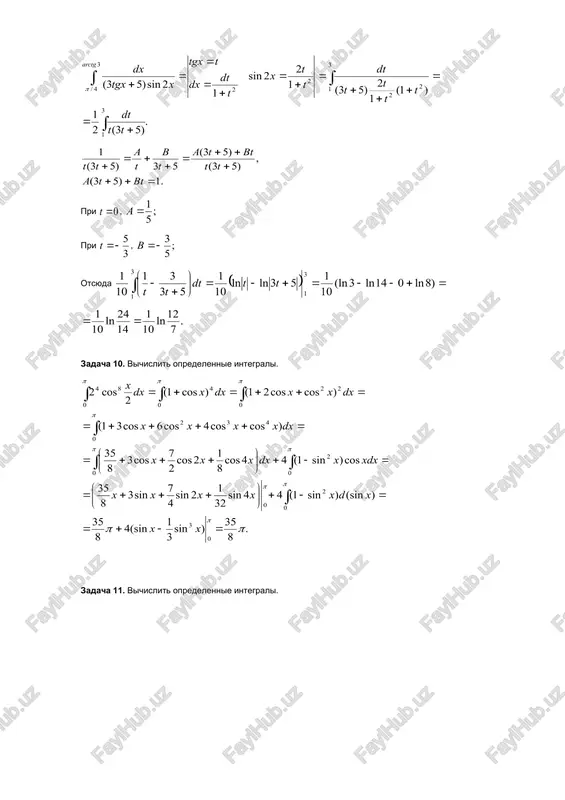 ö ç ç è æ - - - + - + dx x x x dx x x x x x 2 8 3 12 4 2 1 ) 2 )( 3 )( 4 ( 12 26 6 1 2 . 2 ln 8 3 ln 12 4 ln 2 c x x x x + - - - + - + = . ) 2 )( 1 ( 9 13 6 3 2 3 ò + + + + + dx x x x x x 3 2 3 ) 2 )( 1 ( 9 13 6 + + + + + x x x x x . ) 1 ( ) 1 ( ) 2 )( 1 ( ) 2 )( 1 ( ) 2 ( ) 2 ( ) 2 ( 2 ` ) 2 )( 1 ( 9 13 6 2 3 3 2 3 2 …
