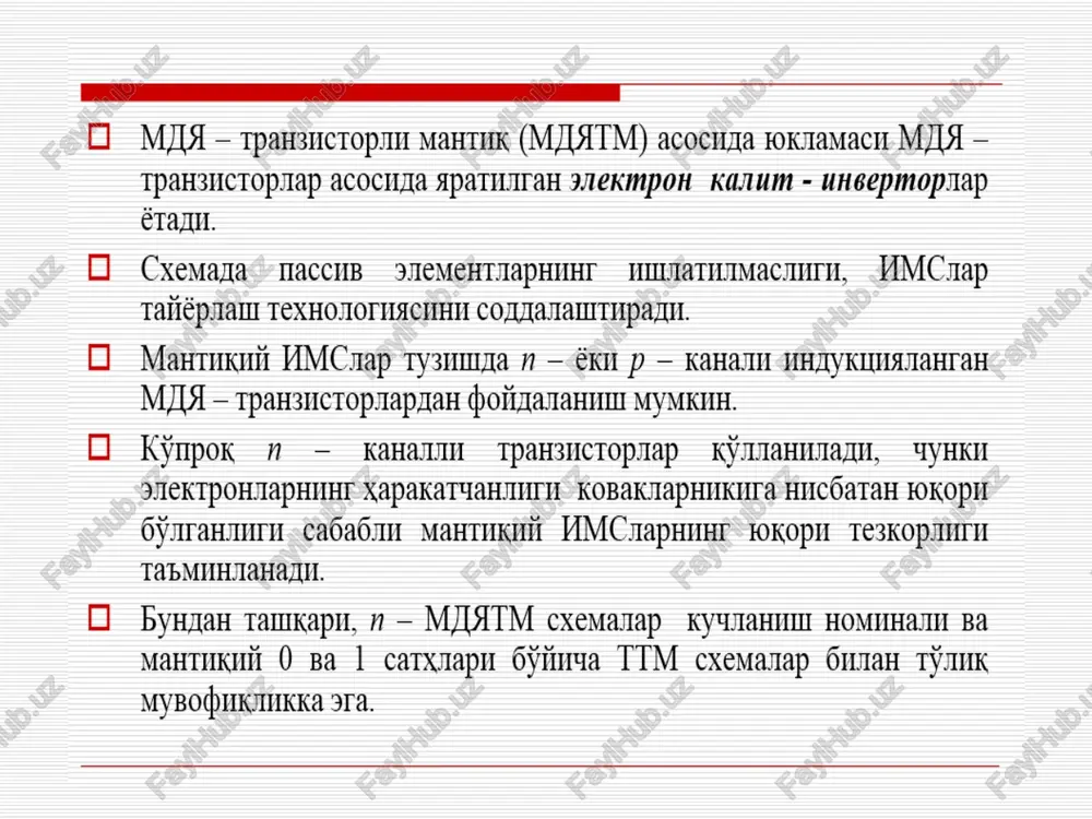 kmdya tranzistorida yasalgan mantiqiy elementlar - Page 4