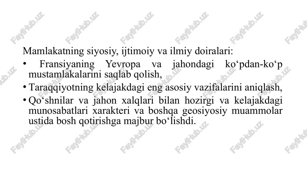n ajratadigan to‘siqqa aylantirish kerak emas, balki birgalikda foydalanish yo‘li bilan ularni yanada rivojlantirish lozim”, deb yozdi. mazkur modelda blash o‘zi tanqid qilgan nemis olimlari kabi sub’ektivizmga yo‘l qo‘yadi, fransuz manfaatlariga ustunlik beradi. bu uning bu yerlarning fransiyaga qarashli ekanini tarixiy va geografik dalillar bilan atroflicha isbotlashida ko‘zga yaqqol tashlanadi. sivilizatsiyalar rivojida lokal makon kategoriyasi blash nazariyasining asosiy elementlaridan biridir. ratsel va boshqa geosiyosatchilardan farqli o‘laroq, blash faqat atrof geografik muhitga e’tibor beribgina qolmadi, balki sivilizatsiyalar taraqqiyoti jarayonida davlatlar, siyosiy tashkilotlar roliga boshqacha nuqtai nazardan yondashdi. u inson bilan muhit orasidagi o‘zaro ta’sir naqadar faol bo‘lsa, lokal o‘choqlar orasidagi kommunikatsiyalar: daryo, ko‘l, dengiz, tosh va temir yo‘llar va hokazolar shu qadar yaxshi tartibga solinadi, deb hisoblagan. blash asarlarida kommunikatsiyalar masalasiga ko‘p e’tibor berdi va kelajakda tegishli kommunikatsiyalarning kengayishi, bir-birini tugallashi va insonlar o‘rtasidagi munosabatlarning kuchayishi turli sivilizatsiya o‘choqlarining o‘zaro ta’sirini kuchaytiradi va yagona jahon davlati barpo etilishi mumkin bo‘lishiga ishongan. …