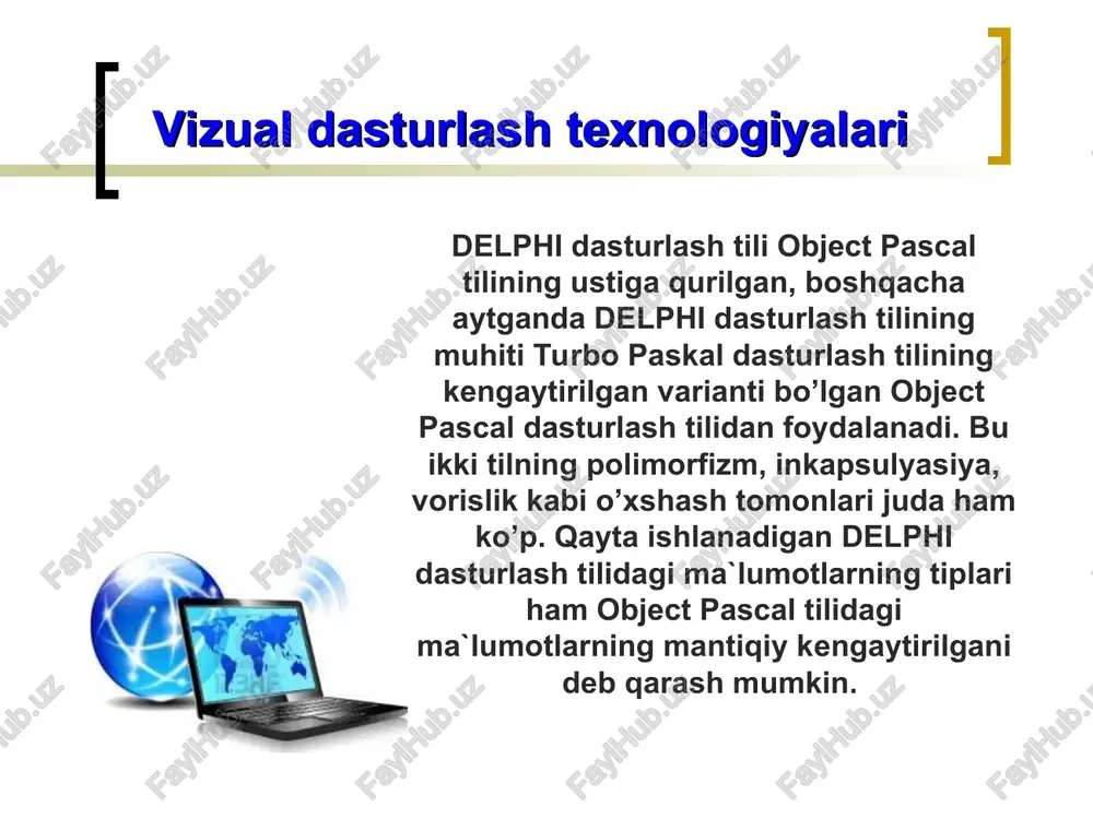vizual dasturlashtexnologiyalari - Page 4