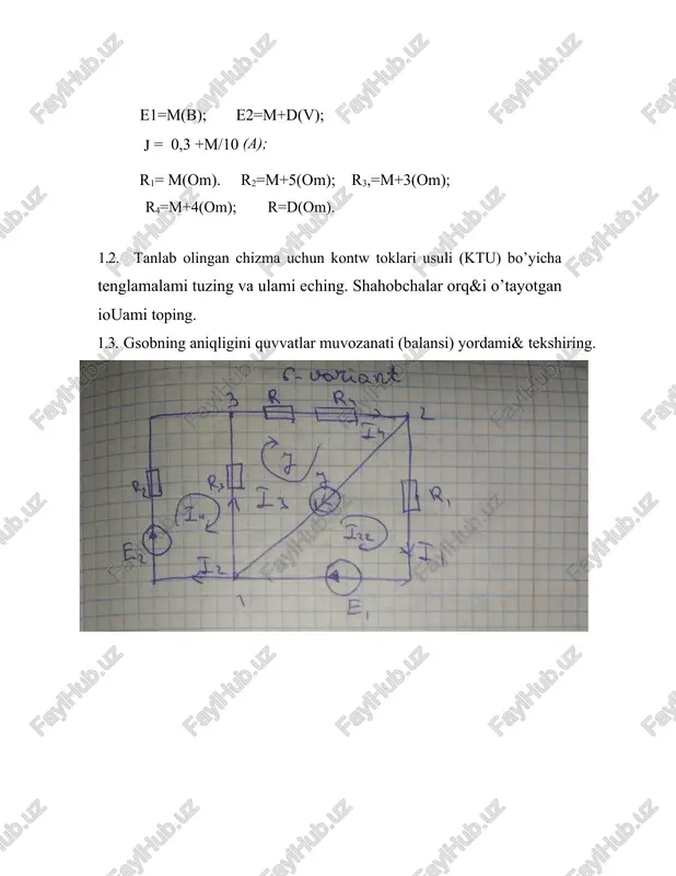 elektr zanjiri konturlarining to'g'ri usullari hisoblash - Page 4