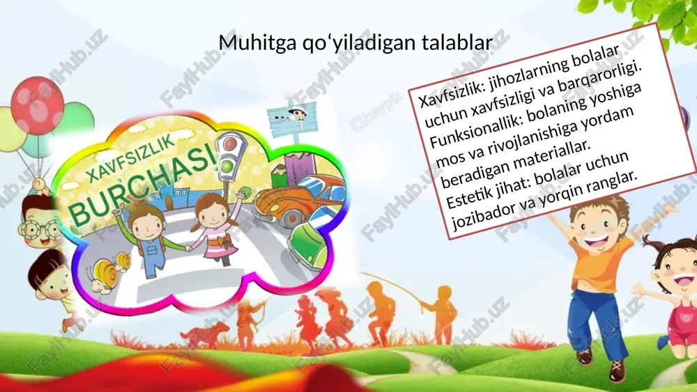 bolalar faoliyati uchun mos muhitni tashkil etish - Page 4
