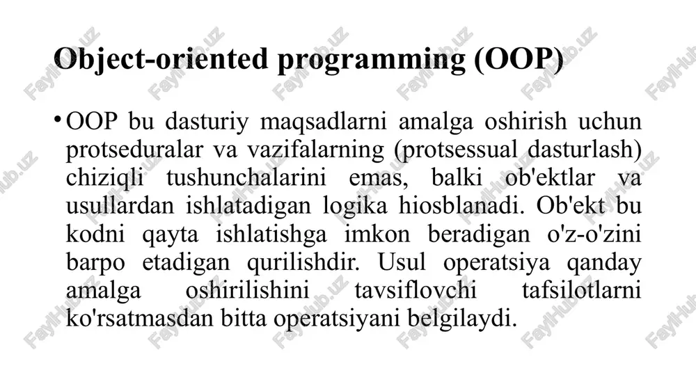halik soddalashtirilgan va model-view-controller deb nomlangan. u asosan mobil va veb-ilovalarni yaratish va ishlab chiqish uchun ishlatiladi. ilovaning foydalanuvchi interfeysini uchta alohida qismga ajratadi: model, view va controller. model:=model model siz dastur ichida foydalanishni rejalashtirgan ma'lumotlarni tavsiflovchi sinflar to'plamini anglatadi. u ma'lumotlar uchun umumiy formatni tavsiflaydi, lekin shuningdek, ish qoidalari, o'zgartirishlar, tekshirish mantiqlari va boshqa funktsiyalarni o'z ichiga olishi mumkin. ko'rinish:=view ko'rish modeldan ko'rsatilishi kerak bo'lgan ma'lumotlarni anglatadi. ilovaning foydalanuvchi interfeysi qanday ko'rsatilishini belgilaydi. model dasturga qarab bir qator ko'rinishga ega bo'lishi mumkin. ko'rish modeli, dizayn nuqtai nazaridan, html, jquery va hokazo kabi ui tarkibiy qismlarini aks ettiradi. nazoratchi:=controller tekshirish moslamasi - bu mvc dasturining markaziy qismi bo'lib, foydalanuvchi bilan aloqalarni voqealar, umumiy dastur oqimi va amaliy o'ziga xos mantiq shaklida boshqaradi. keyin hodisalar xizmat so'rovlariga aylantiriladi va modelga yoki ko'rinishga uzatiladi. bu foydalanuvchi tizim bilan o'zaro aloqa qiladigan yagona komponent. web ilova uchun mvc loyihalash strukturasi mvc texnologiyasi mvc …