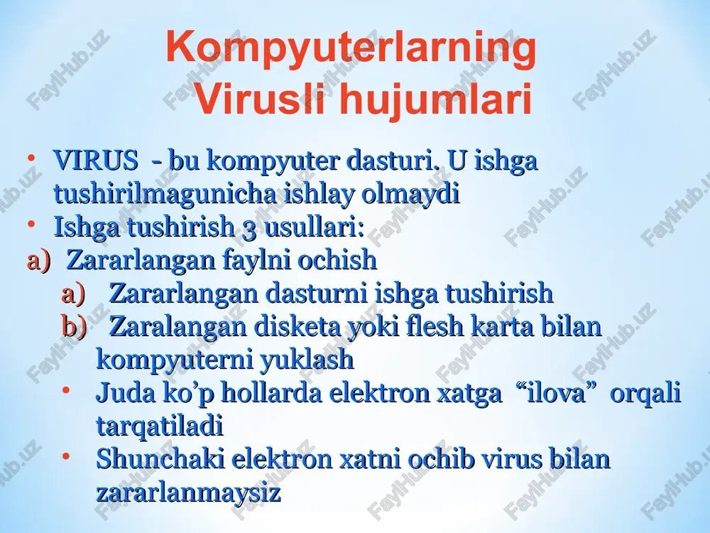 ron raqamli imzolar kalitlari sertifikatlarining yagona davlat reestrini yuritadi hamda yuridik va jismoniy shaxslarning undan erkin foydalana olishini ta`minlaydi; ro’yxatga olish markazlarining vakolatli shaxslariga elektron raqamli imzolar kalitlari sertifikatlarini beradi; yuridik va jismoniy shaxslarning murojaatiga binoan ro’yxatga olish markazlari vakolatli shaxslarining elektron raqamli imzosi haqiqiyligini tasdiqlaydi; qonun hujjatlariga muvofiq boshqa vakolatlarni amalga oshiradi. ro’yxatga olish markazi: elektron raqamli imzolarning yopiq va ochiq kalitlarini yaratadi; elektron raqamli imzo yopiq kaliti muhofaza qilinishini ta`minlaydi; elektron raqamli imzolar kalitlari sertifikatlarining reestrini yuritadi, uning o’z vaqtida yangilanishini hamda undan yuridik va jismoniy shaxslarning erkin foydalana olish imkoniyatini ta`minlaydi; yuridik va jismoniy shaxslarga elektron raqamli imzolar kalitlarining sertifikatlarini elektron hujjatlar shaklida va qog’oz hujjatlar shaklida beradi; elektron raqamli imzolar kalitlari sertifikatlarining amal qilishini to’xtatib turadi va qayta tiklaydi, shuningdek ularni bekor qiladi; yuridik va jismoniy shaxslarning murojaatiga binoan elektron raqamli imzolar kalitlari sertifikatlarining ko’chirma nusxalari berilishini, shuningdek elektron raqamli imzolar kalitlarining to’xtatib turilgan va bekor …