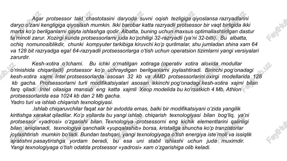 tezligini va kuchini oshirishlari mumkin. amd ryzen 9 apple m1 .apple o'zining o'ziga xos arm bazasidagi m1 chipini ishlab chiqardi. bu chip, apple kompyuterlarida yuqori darajadagi ish-hisoblash tezligi, energiya samaradorligi va grafikani ta'minlash uchun ishlatiladi. u bu, applening o'zining arm arxitekturasiga asoslangan bir blok-protsessoridir. m1, apple kompyuterlarida, masalan, macbook air, macbook pro va imac modellarida ishlatiladi. apple m1 mikroprotsessori 8 yadroli (8 ta umumiy ishlemchi) arxitekturaga ega bo'lib, har bir yadro o'zining belgilangan vazifalarni bajaradi. bu, kompyuterda bir nechta vazifalar bajarilganda yuqori ish stansiya kuchini ta'minlash uchun muhimdir. m1 mikroprotsessori aynan applening o'zining g'ildirakli tasaruf mehnatiga asoslangan va uning "apple silicon" deb nomlanadi. .apple m1, xususiyatlariga qarab juda samarali va energiya sarflanishini minimalga tushuradi. uning integratsiyasi juda yuqori darajada, chunki uni bitta chip (chipta) ichida mikroprotsessor, grafika uskunalari, neural muhandislik ishlab chiqarish birliklari va boshqa komponentlar mavjud. bu integratsiya, yuqori ish stansiya kuchini va yuqori ishlab chiqarishni ta'minlashda katta ahamiyatga …
