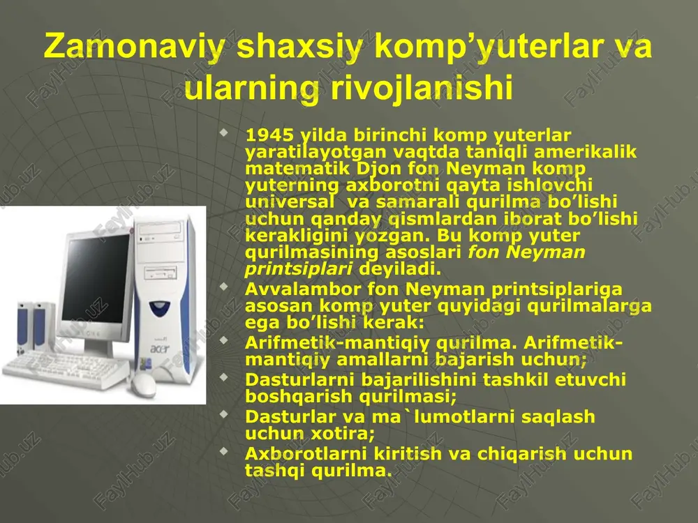 kompyuter va ularning turlari - Page 4