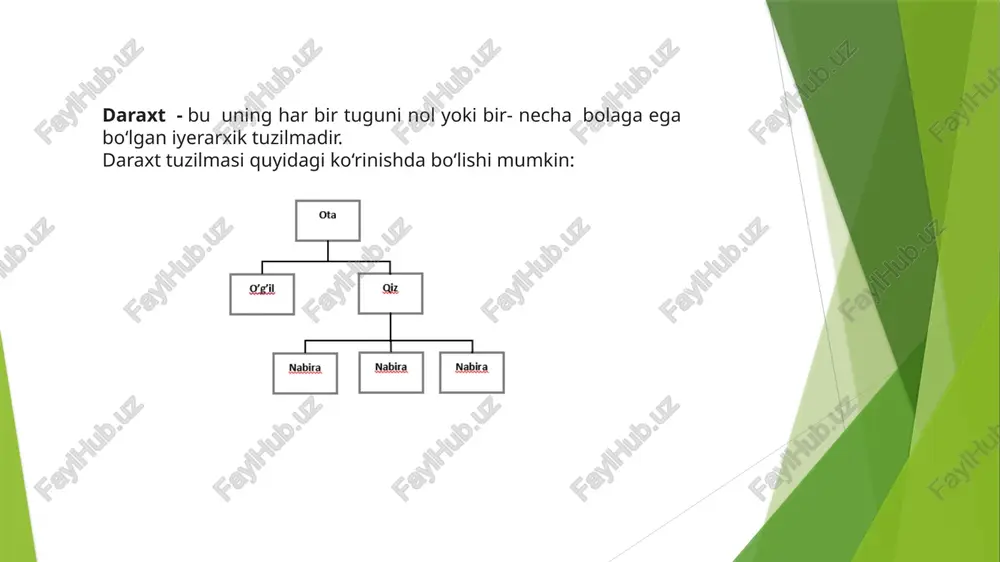 binardaraxtlar bilanishlash algoritmlari - Page 4