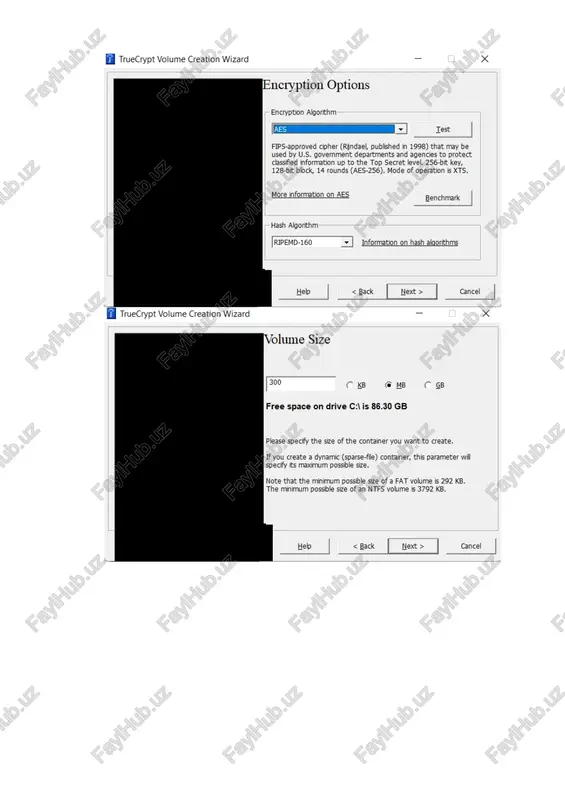 on-system partition/drive encrypts a non-system partition on any internal or external drive (e.g. a fiash drive). optionally, creates a hidden volume. © encrypt the system partition or entire system drive enarypts the partition/drive where windows is installed. anyone who wants to gain access and use the system, read and write files, etc., wil need to enter the correct password each time before windows boots. optionally, creates a hidden system m jon about syst roti help next > cancel bj truecrypt volume creation wizard jolume location ‘c:\users\user\pictures\tim-templeton-bos_~ select fie iv never save history a truecrypt volume can reside in a fle (called truecrypt container), which can reside on a hard disk, on a usb flash drive, etc. a truecrypt container is just ike any normal file (it can be, for example, moved or deleted as any normal file). cick ‘select file’ to choose a filename for the container and to select …