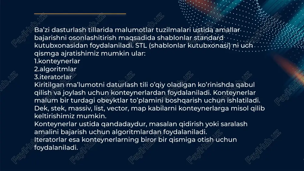 shablonlar standart kutubxonasining tuzilmasi - Page 4