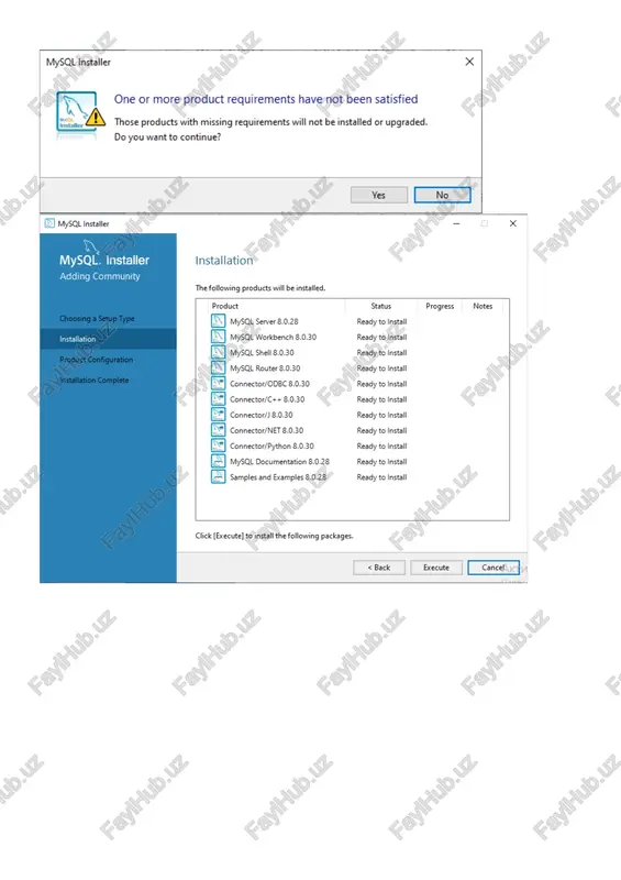 rt into values (“ustun_info”, “ustun_info”, … ); delete – satrlarni jadvaldan o‘chirish buyrug‘i. sintaksisi esa quyidagicha: delete from where qidiruv_sharti; update – maydon qiymatlarini o‘zgartirish buyrug‘i. sintaksisi esa 2 hil: update set column=expression; update set column=expression where qidiruv_sharti; ishni bajarish tartibi avvalo 3-laboratoriya ishida tuzgan jadvallarimizni esga olamiz. endi o‘sha jadvallarni mysql da yuqorida sintaksisini keltirib o‘tganimizday komandalardan foydalanib yaratamiz. 1. avval create database uquv_markaz uquv_markaz nomli ma’lumotlar bazasini yaratamiz; 4.1-rasm. uquv_markaz jadvaliga ma‘lumotlarning kiritilishi. 2-jadvalga qiymat kiritamiz. 2. jadvalni ko’ramiz; select *from uquv_markaz 3. uquvchilar va id nomli ustunni ko’ramiz select uqituvchilar,id from uquv_markaz; 5- mustqil ish mavzu: and, or, not mantiqiy standart so„zlardan foydalanish ishdan maqsad: talabalarda and, or, not mantiqiy stanndart so‗zlardan foydalanish va shu orqali relyatsion mb da ishlash ko‘nikmasini hosil qilish. masalaning qo‟yilishi: and, or, not, in, between, like operatoridan foydalanib avvalgi mashg‘ulotlarda yaratilgan jadvallar ustida amallar bajarish. uslubiy ko`rsatmalar:sql tilida shart ifodalarini tuzish uchun …