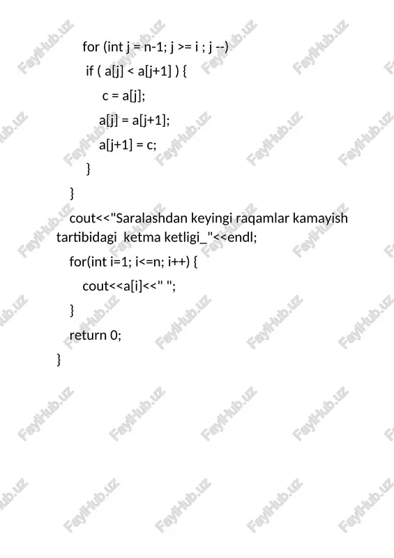 binar daraxtning barcha barglari yozuvini chop etuvchi dastur - Page 4
