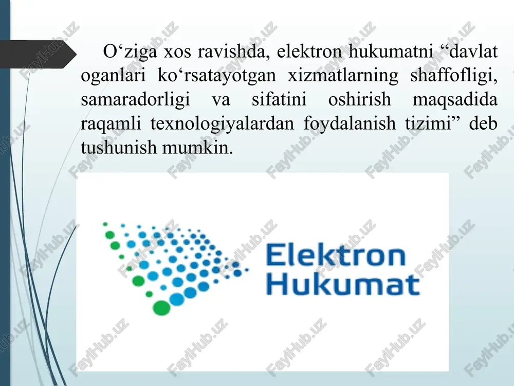 aratishga qaratiladi. amerika modelida jamiyat va iqtisodni boshqarishda hukumatning aralashuvi juda kam. bu o’z samarasini bermoqda. olimlarning ta’kidlashlaricha, demokratik davlat boshqaruvi jamiyat va iqtisodni dinamik ravishda rivojlanishini ta’minlamoqda. yapon modeli. yaponiya iqtisodiyoti rivojlanishining o’ziga xos xususiyati bozor munosabatlarini shakllantirish mexanizmi asosida davlat korporativ tuzilmasi yotadi. bunda jamoaning dunyoqarashi, hamjihatliligi, shaxsning qiziqishi, jamoa va davlat siyosatiga tobeligi asosiy mezon hisoblanadi. nemis modeli. milliy iqtisodiy-ijtimoiy boshqaruv tizimi asosida bozor munosabatlari (asosan raqobat) va davlat darajasida fuqarolarni samarali ijtimoiy himoya qilish tizimini yaratish yotadi. shved modeli. davlat ijtimoiy-iqtisodiy boshqaruvida hukumatning bevosita ishtirok etishi asosiy holat hisoblanadi. bunda asosiy faktor tenglik va hamjihatlilik hisoblanadi, xalqni ijtimoiy himoya qilish tizimini yaratish, milliy daromadni taqsimlash va qayta taqsimlash jarayonida hukumatning bevosita ishtirok etishi ko’zda tutiladi. elektron hukumatning “estoncha modeli”. o‘zbekiston va estoniya hamkorligi yangi bosqichga o‘tdi o‘zbekiston elektron hukumat sohasida estoniya tajribasini o‘rganmoqda. shu o‘rinda savol tug‘iladi, nega aynan estoniya? aholisi soni jihatidan toshkent shahrinikidan uch …