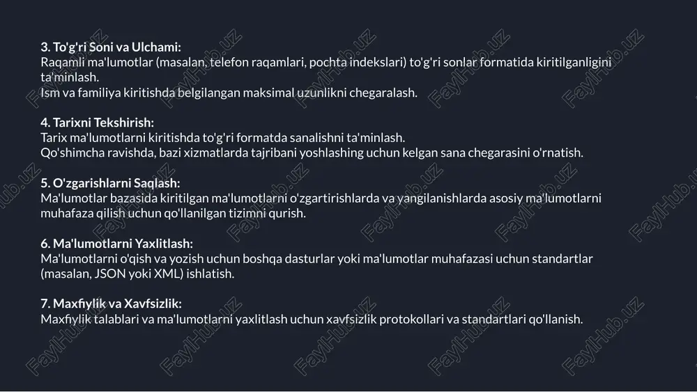 employeedto extends basedto { @transform(({ value }) => value ? ‘+’ + value.replace(/[*0-9]/g, ‘) : value) @isphonenumber(null, { groups: [employeedtogroup.create, employeedtogroup.update, employeedtogroup.login] }) @1soptional({ groups: [employeedtogroup.update] }) phonenumber: string @tsoptional({ groups: [employeedtogroup.update, employeedtogroup.update_myself] }) @isstring({ groups: [employeedtogroup.create, employeedtogroup.update, employeedtogroup.update_myself] }) fullname: string @isoptional({ groups: [employeedtogroup.update] }) @ismongold({ groups: [employeedtogroup.create, employeedtogroup.update] }) roleid: string @tsoptional({ groups: [employeedtogroup.create, employeedtogroup.update_myself] }) @isemail({}, { groups: [employeedtogroup.create, employeedtogroup.update myself] }) email: string @isoptional({ groups: [employeedtogroup.update_myself] }) @isboolean({ groups: [employeedtogroup.update_myself] }) savelogs: boolean @isstring({ groups: [employeedtogroup.create, employeedtogroup.login] }) password: string css eg. 123456 admin@essscript.com 2019/12/20 (7k input is not complete © (optional) (7) please put something here please put something here (7 please put something here (7 please put something here e muhammad al-xorazmiy nomidagi ‘toshkent axborot texnologivalari universitet learning management system bunday mallumotlarga ega foydalanuvchi mavjud emas. login 44091411111 parol parolni kiriting © x bad select state v alabama alaska arizona arkansas california colorado connecticut …