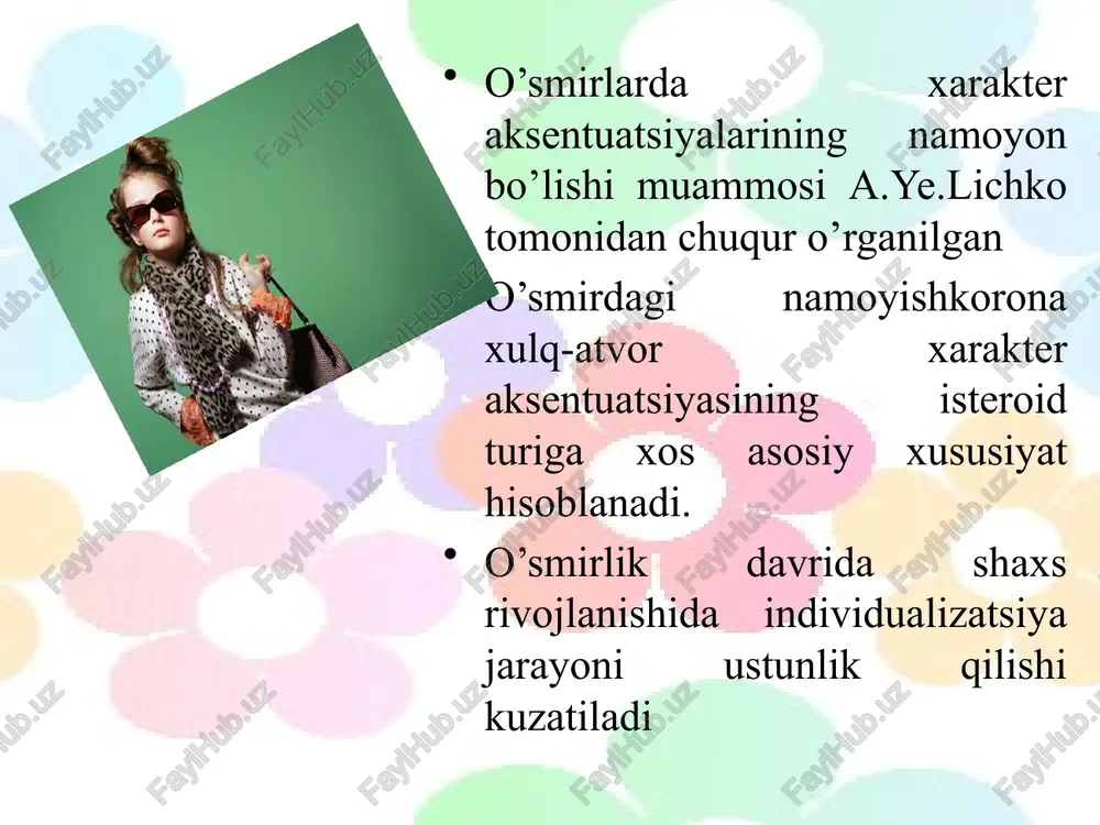 o’smirlik davrida psixik rivojlanish - Page 4