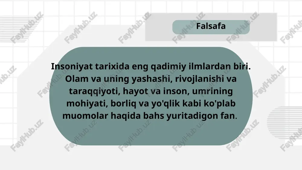 falsafaning mohiyati va jamiyat taraqiyyotidagi roli - Page 4