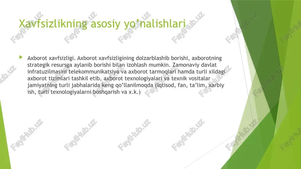 axborot xavfsizligini taʼminlash usullari - Page 4