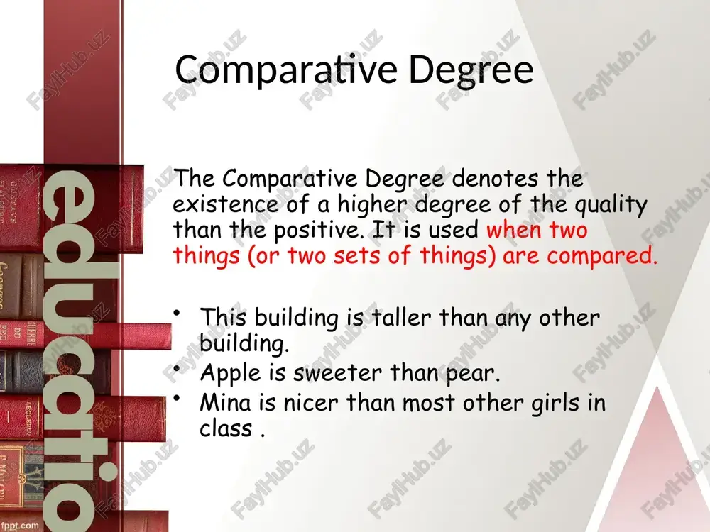 positive degree of comparison - Page 4