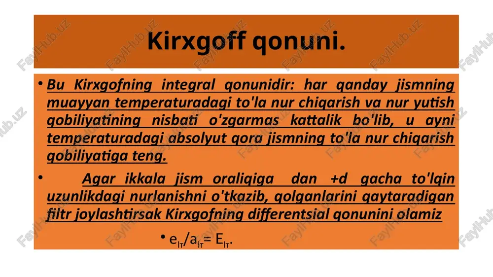 issiqlik nurlanishi - Page 4