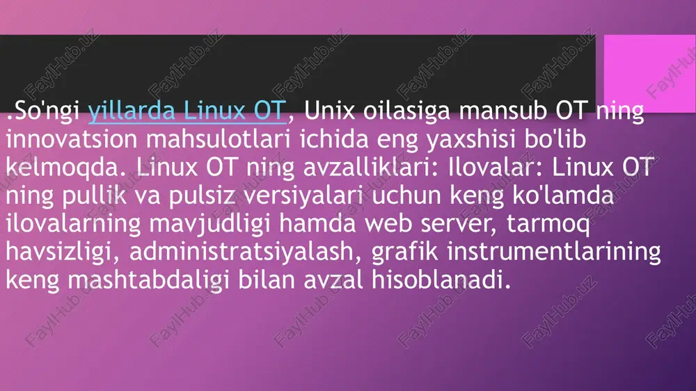 linux operatsion tizimi - Page 4