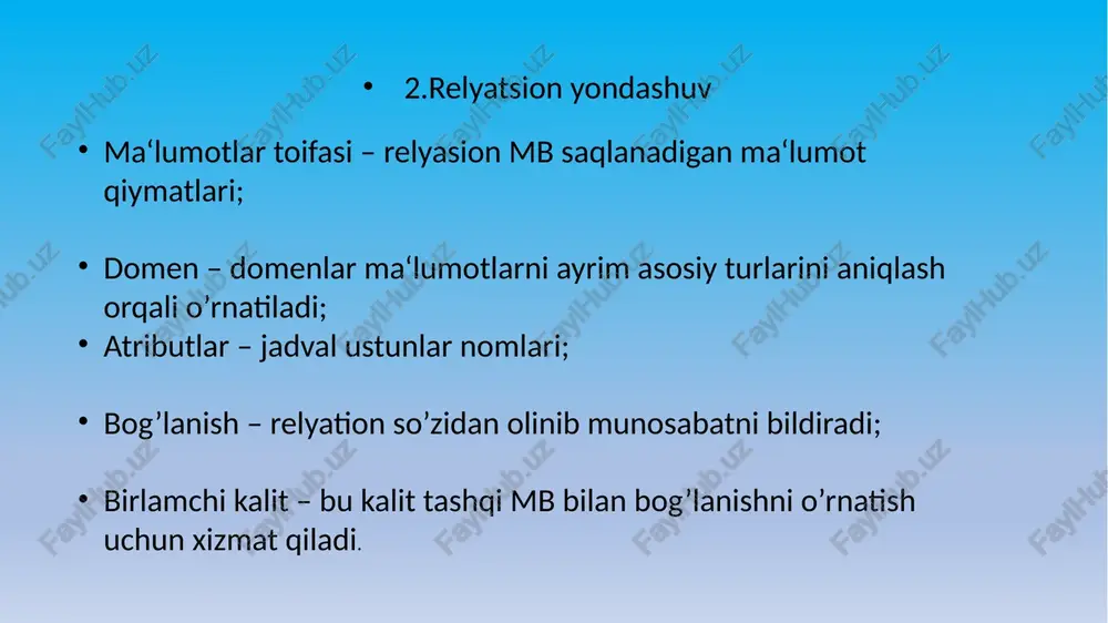 shahar ma'lumotlar bazasi - Page 4