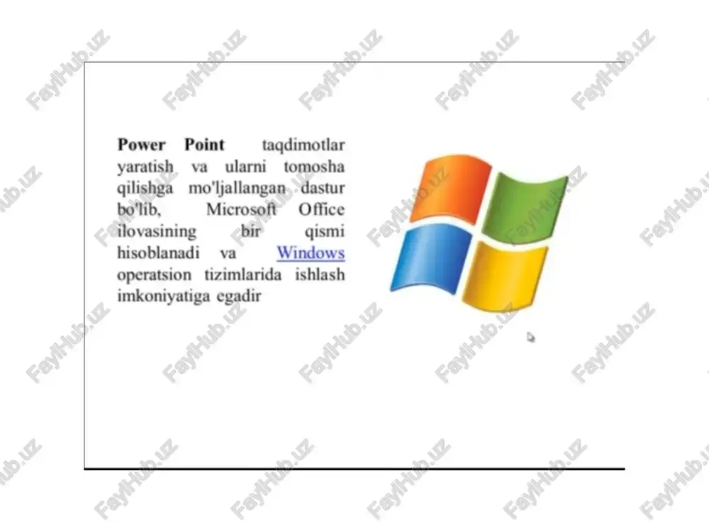 powerpoint dasturi haqida taqdimot - Page 4