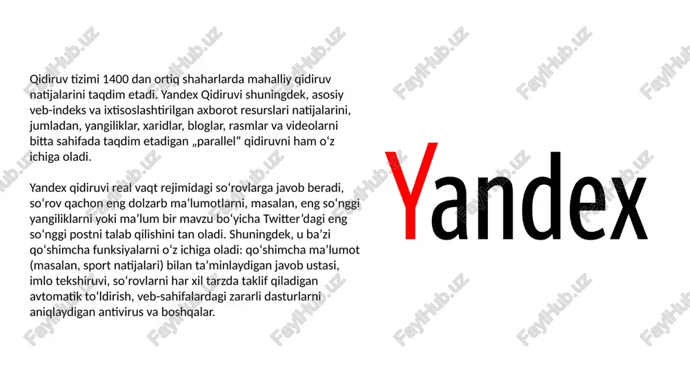 uv natijalarida yaxshi joylashish uchun zarurdir. tarkibning chuqurligi va xilma-xilligi: algoritmlar veb-saytdagi kontentning chuqurligi va xilma-xilligini baholaydi. mavzu bo'yicha to'liq ma'lumot beruvchi veb-saytlar yuqori o'rinlarni egallaydi. havolalar va vakolat: original pagerank kontseptsiyasi rivojlangan bo'lsa-da, havolalar hali ham muhim. nufuzli manbalardan yuqori sifatli havolalar sahifaning reytingini oshirishi mumkin. semantik qidiruv: zamonaviy algoritmlar so'rovdagi so'zlarning konteksti va ma'nosini tushunish uchun semantik qidiruv usullaridan foydalanadi. bu algoritmga murakkab yoki suhbat so'rovlari uchun ham aniqroq natijalarni taqdim etishga yordam beradi. mashinani o'rganish va ai: ko'pgina qidiruv tizimlari, jumladan google, mashinani o'rganish va sun'iy intellektdan foydalanadi (ai) qidiruv natijalarini yaxshilash uchun. mashinani o'rganish (ml) modellar real vaqt rejimida o'zgartirishlar kiritish uchun katta hajmdagi ma'lumotlarni tahlil qiladi tartiblash omillari. shaxsiylashtirish: algoritmlar moslashtirilgan qidiruv natijalarini taqdim etish uchun foydalanuvchining qidiruv tarixi, joylashuvi, qurilmasi va afzalliklarini hisobga oladi (serps). image1.jpeg image2.png image3.jpeg /docprops/thumbnail.jpeg (gein sinisa aig sitchmenaias ota