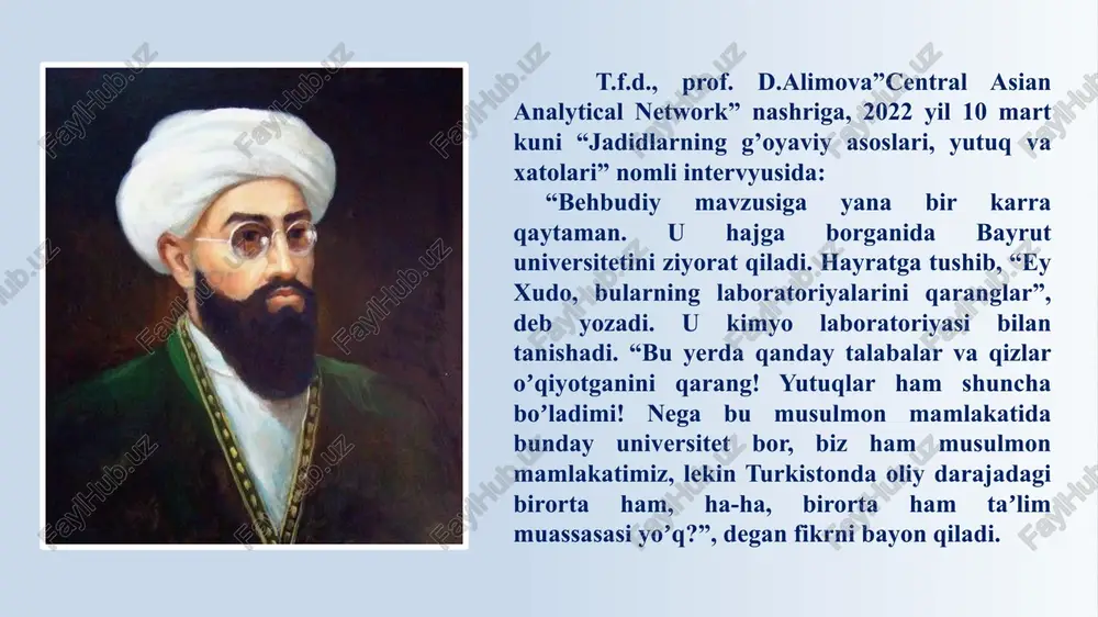 bo‘lsa, songa yana bir nolni qo‘shing, ya'ni axloqli+ xushsurat+badavlat+ nasli toza inson= 1000. biroq ushbu sondan axloqni ifoda etuvchi bir (1) tushib qolsa, bilingki, insonning qiymati yo‘qoladi, saqlanib qolgan nollarning esa, hech qanday qadri yo‘qdir. abu muso al-xorazmiy amalga oshirilgan islohotlar natijasida bolalarni maktabgacha ta’lim bilan qamrab olish darajasi 27,7 foizdan 62,4 foizga, mttlar soni 5211 tadan 19316 ga yetkazildi. so‘nggi besh yilda yurtimizning iste’dodli va fidoyi o‘g‘il-qizlaridan 795 nafari davlat mukofotiga sazovor bo‘ldi. jumladan, 142 nafar yigit “mard o‘g‘lon” davlat mukofoti, 61 nafar yosh esa “kelajak bunyodkori” medali, 592 nafari “o‘zbekiston belgisi” ko‘krak nishoni bilan taqdirlandi. davlat maktabgacha ta’lim tashkilotlarini 100 foiz kompyuter sinfi bilan ta’minlash orqali tarbiyalanuvchilarda boshlang‘ich kompyuter savodxonligi ko‘nikmalarini shakllantirish. shuningdek, 100 foiz maktabgacha ta’lim tashkilotlarini toza ichimlik suv va zamonaviy sanitariya-gigiena infratuzilmasi bilan ta’minlash masalasi qo‘yilgan. maktabgacha va maktab ta’lim muassasalari tarmog‘ini kengaytirish maktabgacha ta’lim muassasalari tarmog‘ini kengaytirish, ularning moddiy-texnik bazasini mustahkamlash va yangi bog‘chalarni …
