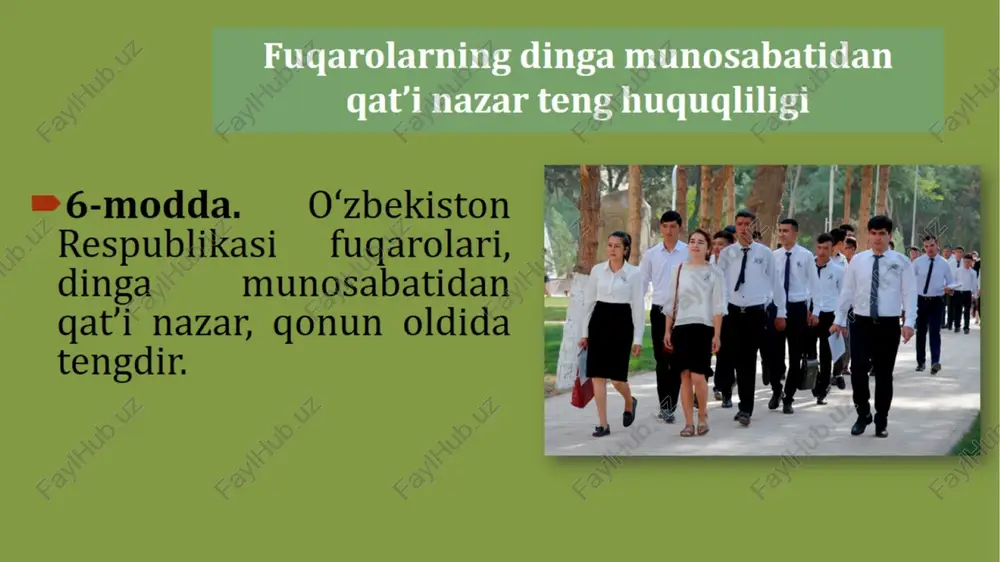 o‘zbekiston respublikasi konstitutsiyasi - Page 4