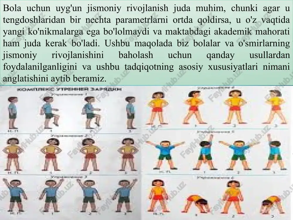 bolalarning jismoniy rivojlanishi - Page 4