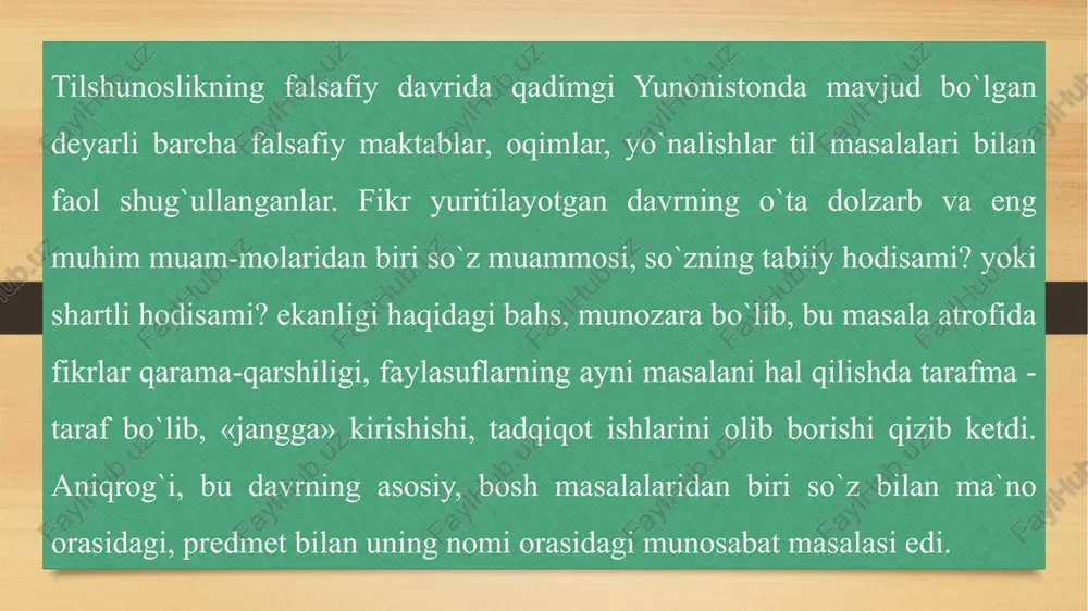 tilshunoslik tarixidagi yo’nalishlar va maktablar - Page 4