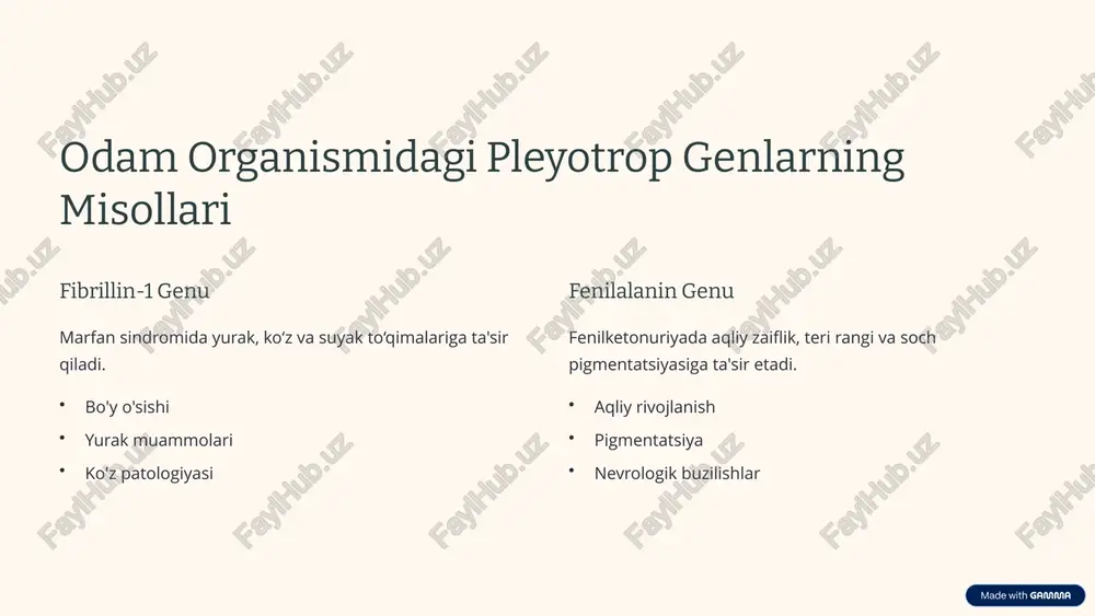 odam pleyotrop genlarining o’zaro ta’siri - Page 4