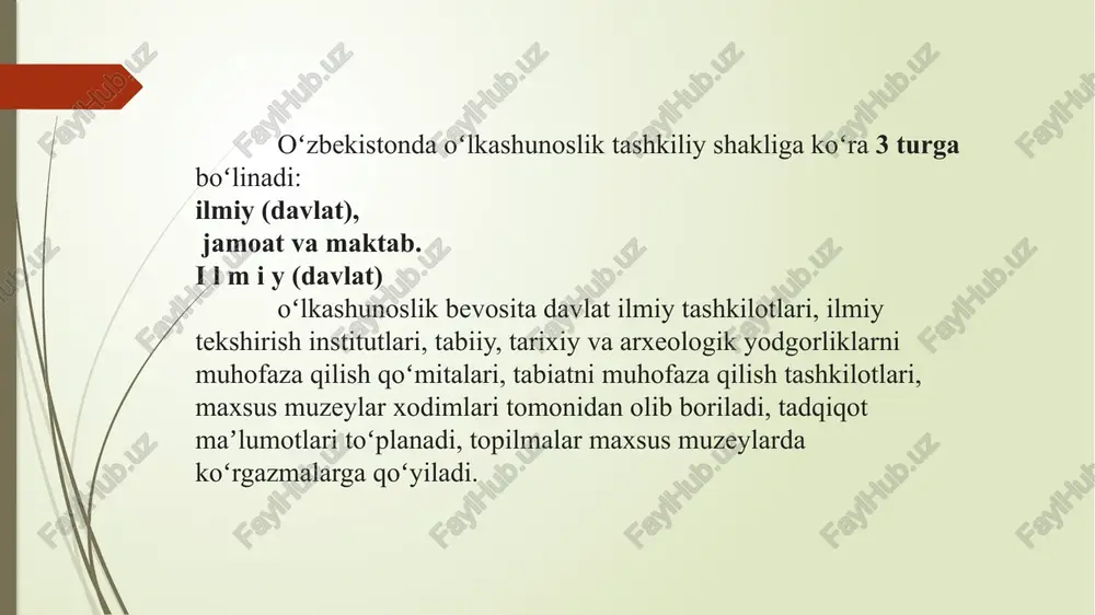 o’zbekistonda o’lkashunoslik fanining rivojlanishi - Page 4